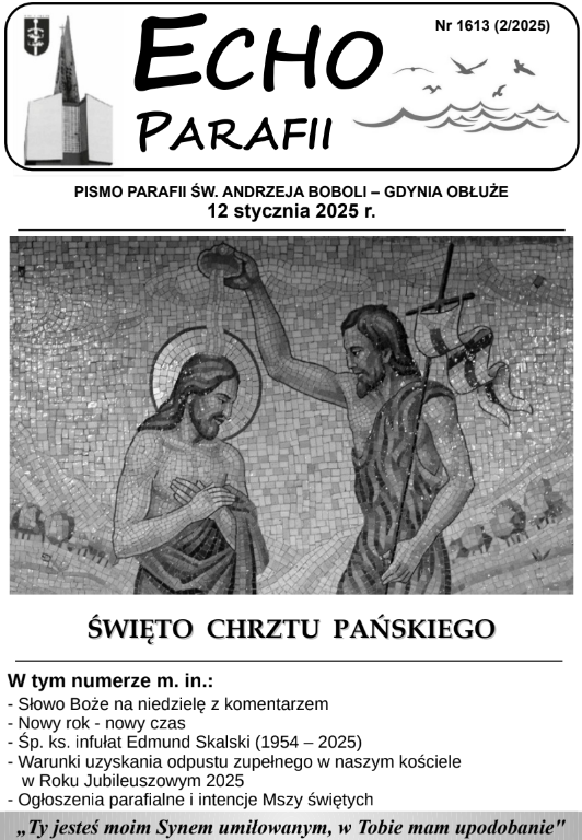Okładka Echa Parafii 2/2025