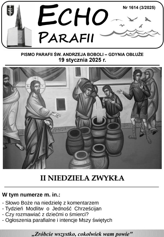 Okładka Echa Parafii 3/2025