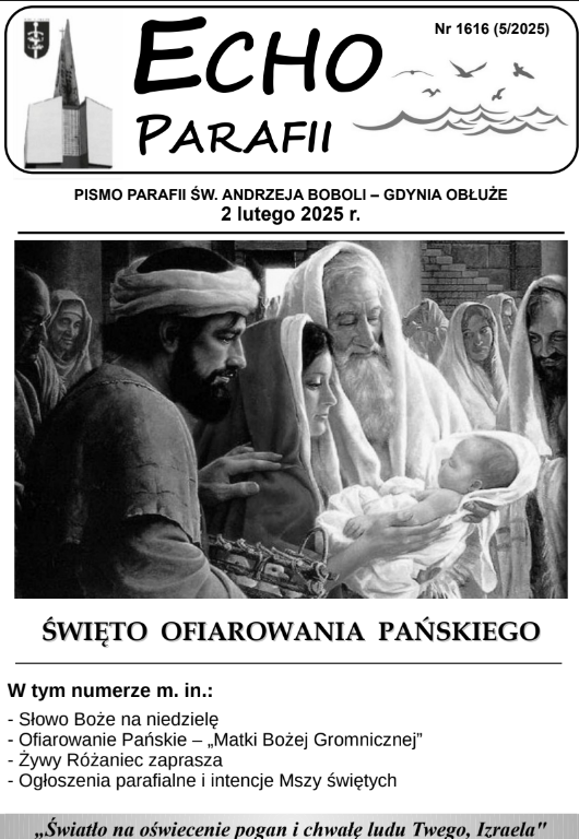 Okładka Echa Parafii 5/2025