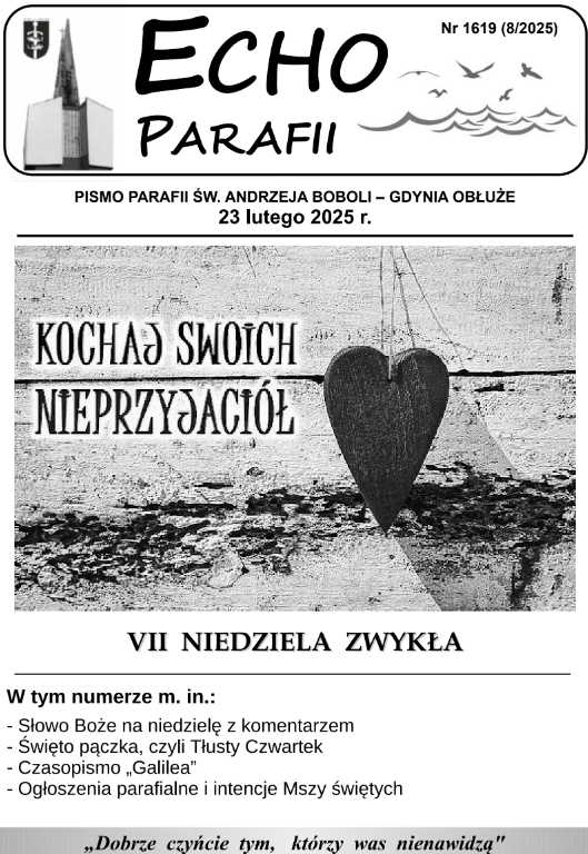 Okładka Echa Parafii 8/2025