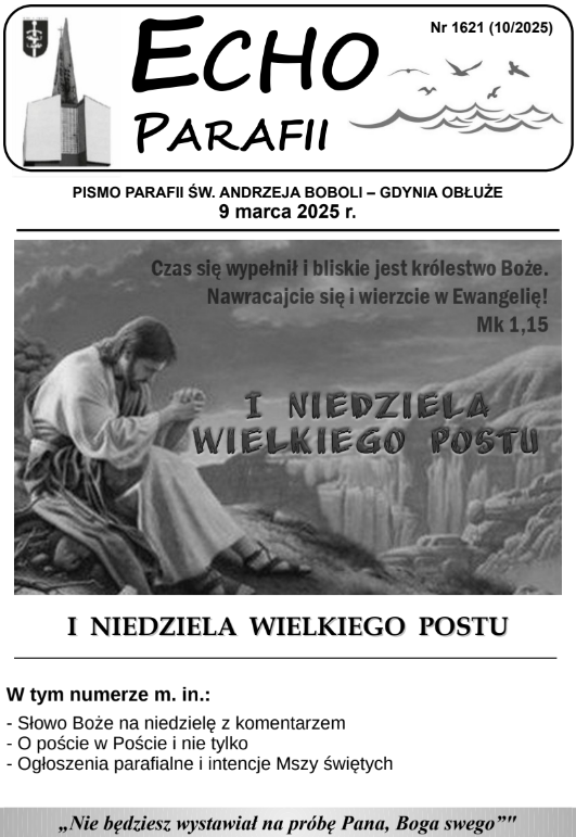 Okładka Echa Parafii 10/2025