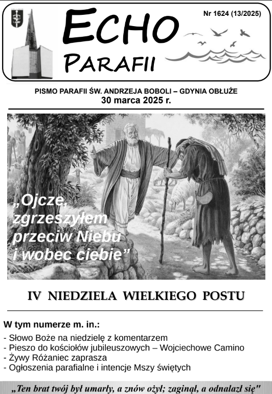 Okładka Echa Parafii 13/2025