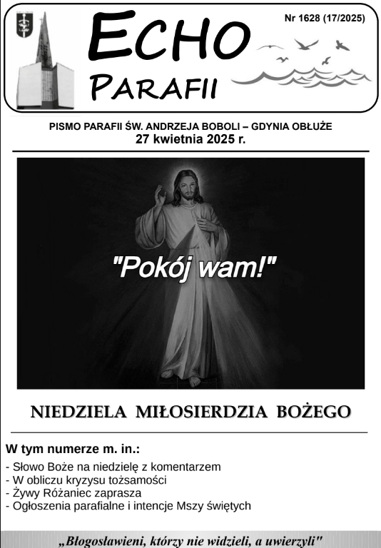Okładka Echa Parafii 17/2025