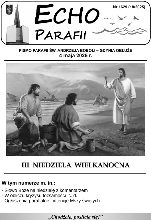 Okładka Echa Parafii 18/2025