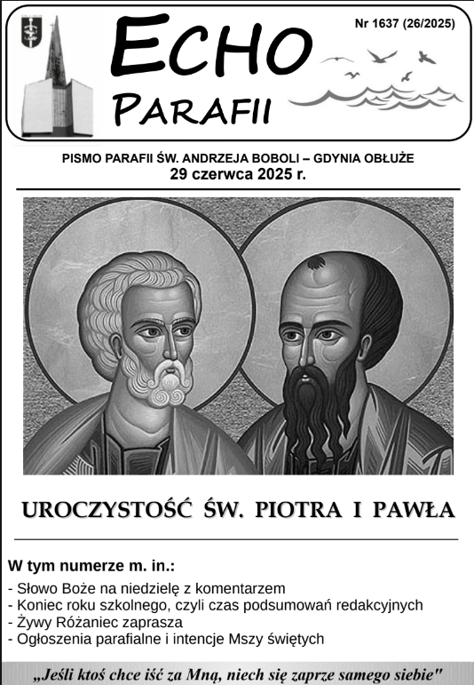 Okładka Echa Parafii 26/2025