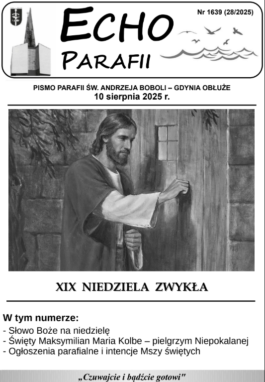 Okładka Echa Parafii 28/2025
