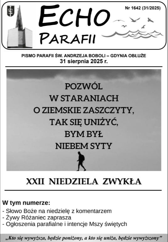 Okładka Echa Parafii 31/2025