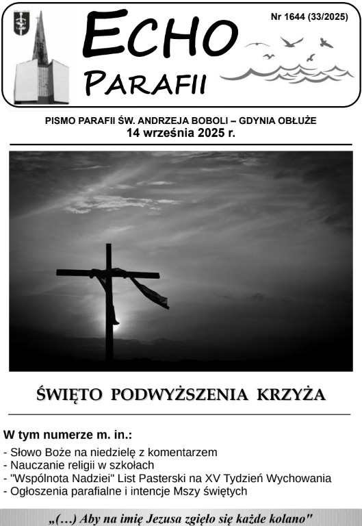 Okładka Echa Parafii 33/2025