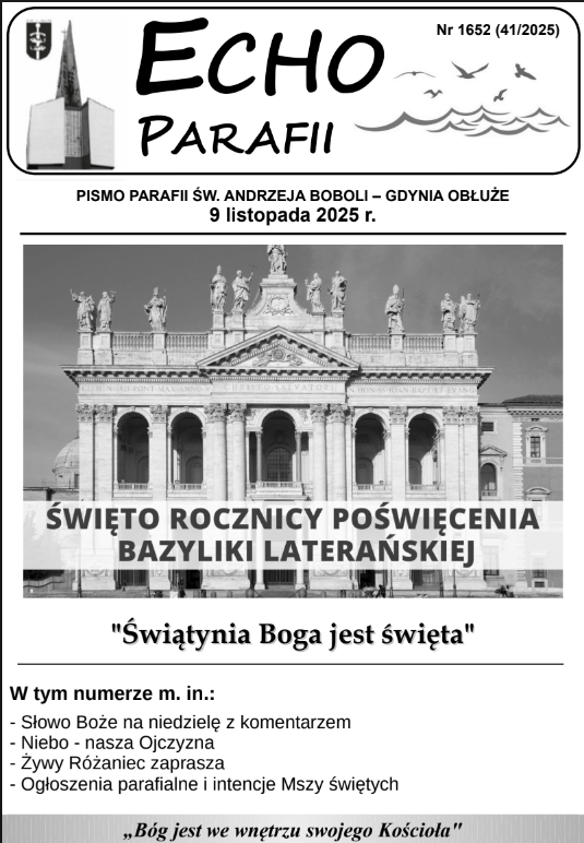Okładka Echa Parafii 41/2025