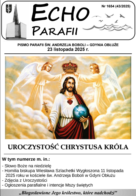 Okładka Echa Parafii 43/2025