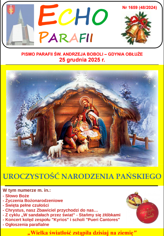 Okładka Echa Parafii 48/2025