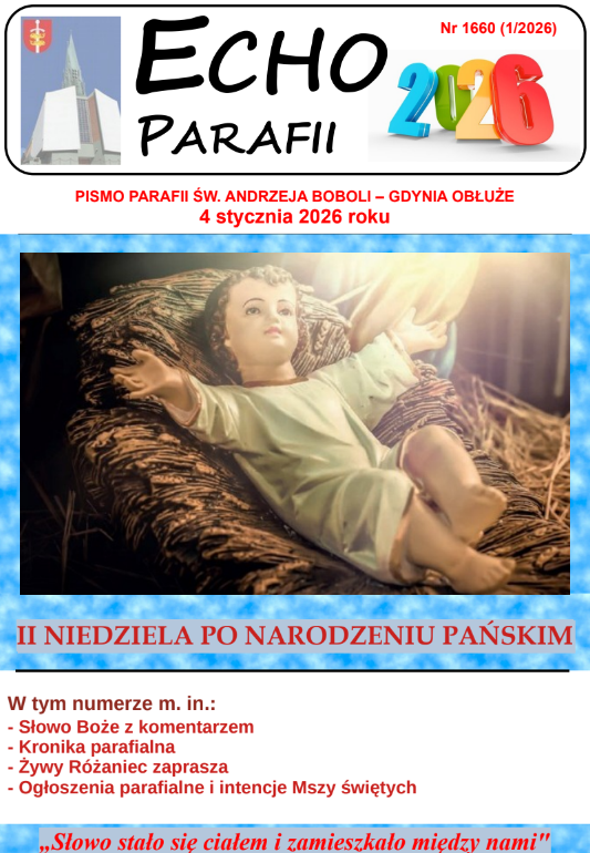 Okładka Echa Parafii 1/2026