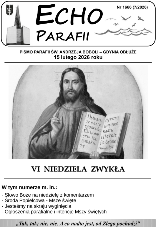 Okładka Echa Parafii 7/2026