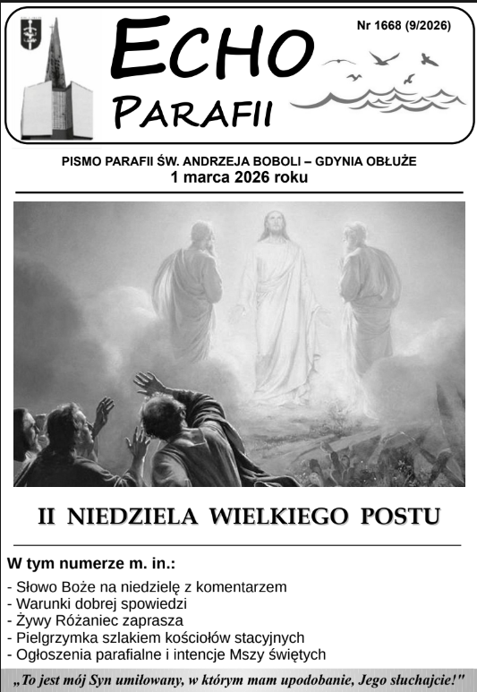 Okładka Echa Parafii 9/2026