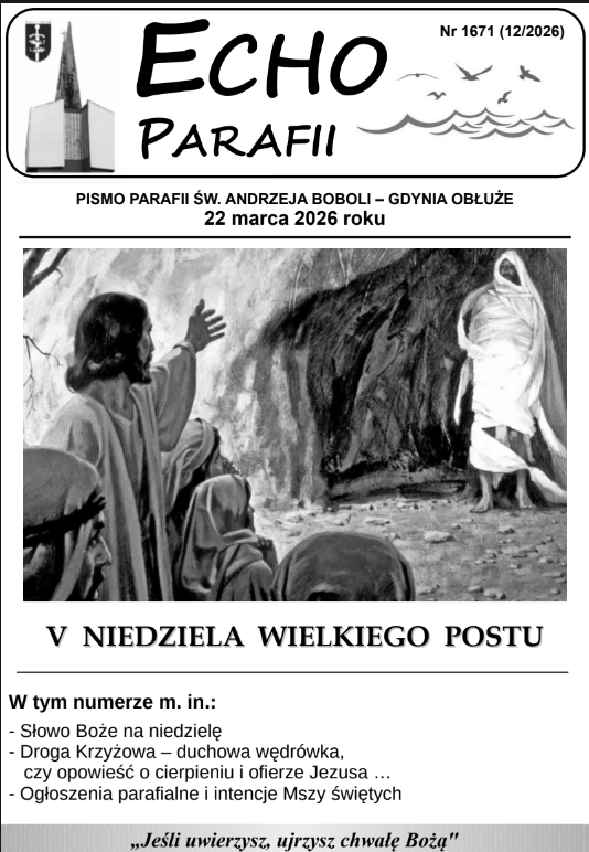 Okładka Echa Parafii 12/2026