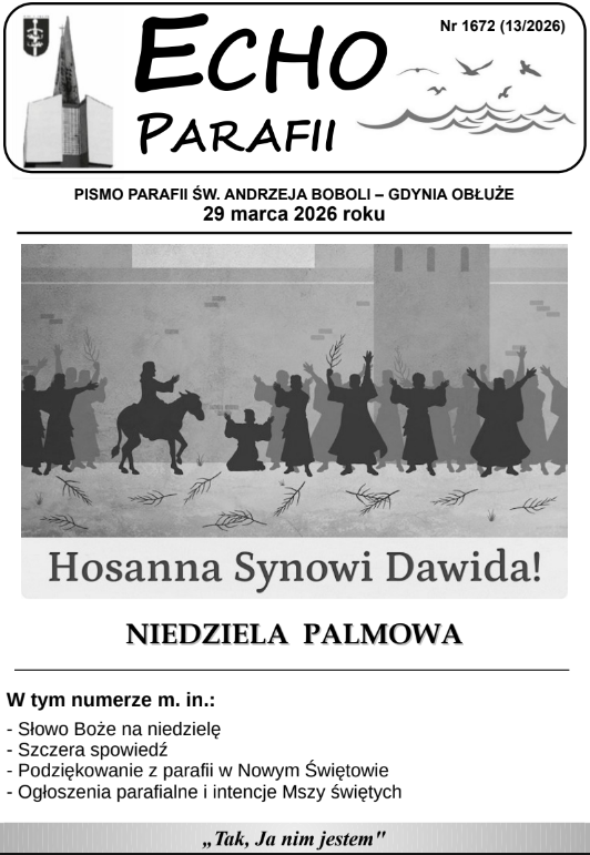 Okładka Echa Parafii 13/2026