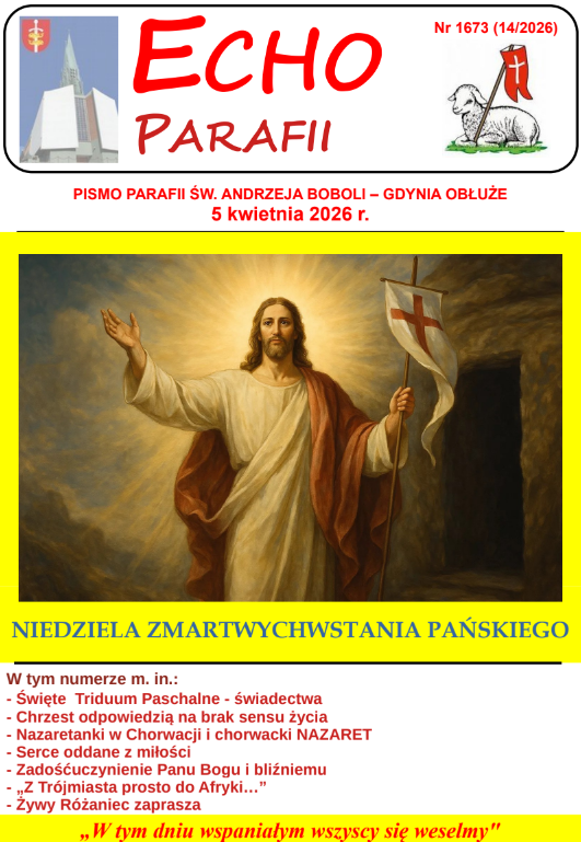 Okładka Echa Parafii 14/2026