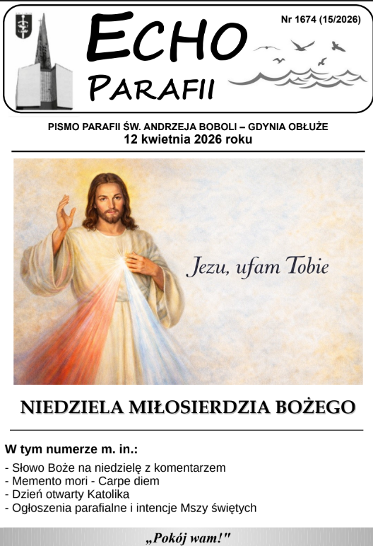 Okładka Echa Parafii 15/2026