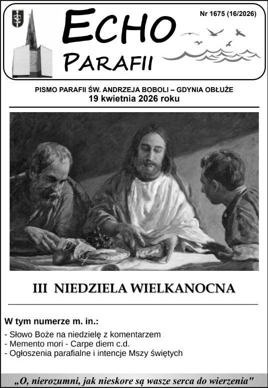 Okładka Echa Parafii 16/2026