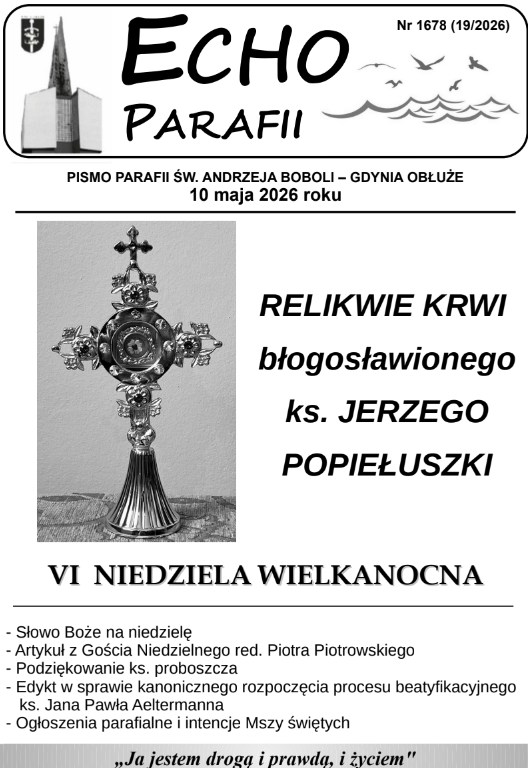 Okładka Echa Parafii 19/2026