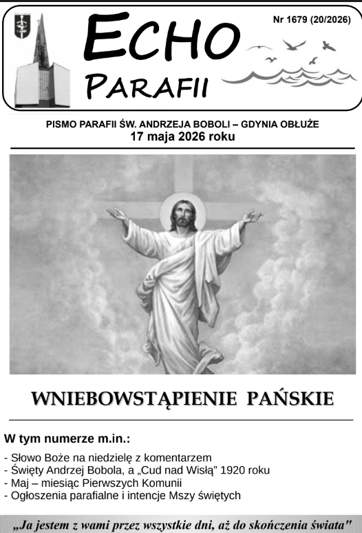 Okładka Echa Parafii 20/2026