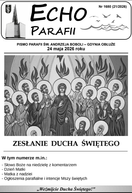 Okładka Echa Parafii 21/2026
