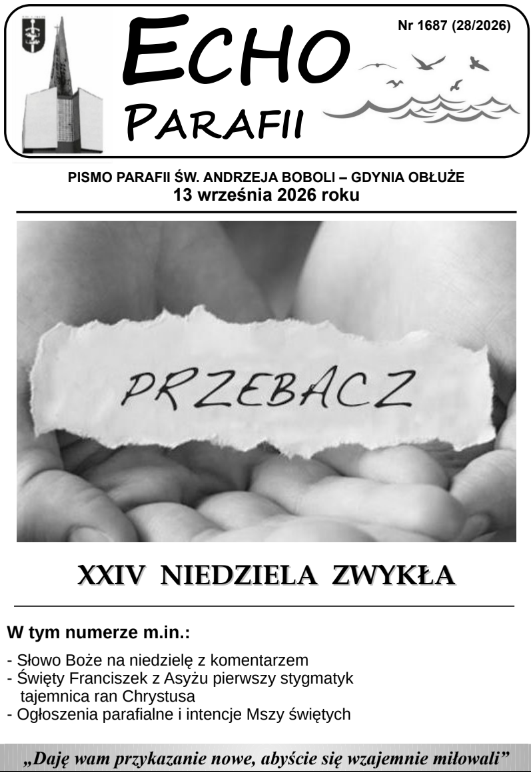Okładka Echa Parafii 28/2026