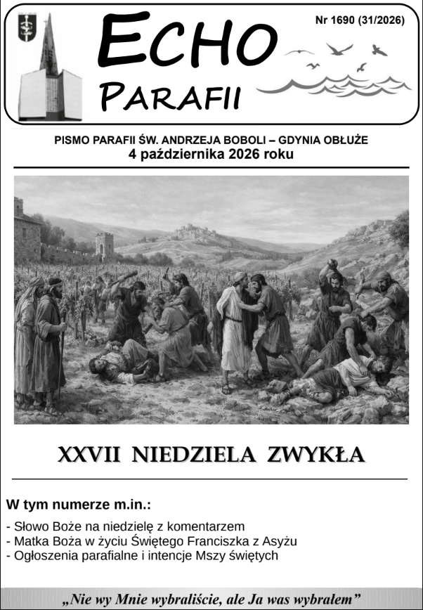 Okładka Echa Parafii 31/2026